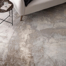 Zephyr Beige Metallic Lustre Rug - thumbnail 2