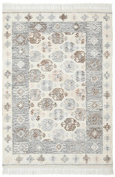 Maren Grey Kilim Patterned Indoor / Outdoor Rug - thumbnail 3