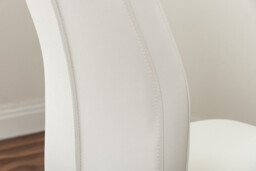 Renato 120cm High Gloss Extending Dining Table and 6 Lorenzo Chairs - thumbnail 4