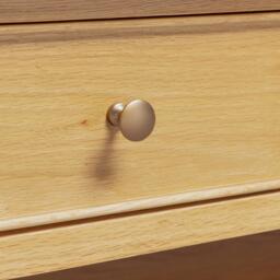 Furniturebox Belle 2 Drawer Rectangular Solid Wood Coffee Table, Oak - Size: 100x45x58 cm - thumbnail 6