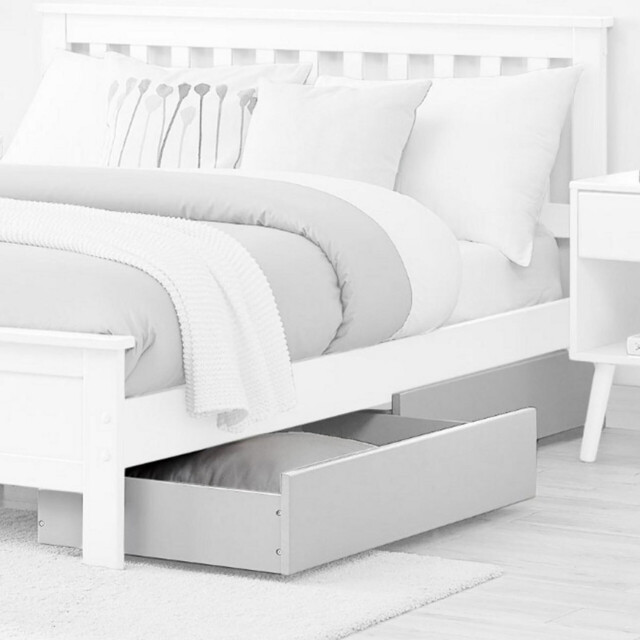 2x Azure White Set of Drawers - image 1