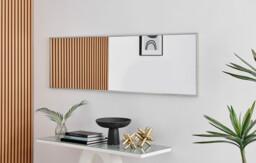 Emma Silver Large Full Length Rectangle Wall Mirror 170x50cm