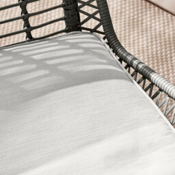 Lisbon Grey Rattan 4 Seat Garden Sofa & Chairs Set - thumbnail 3