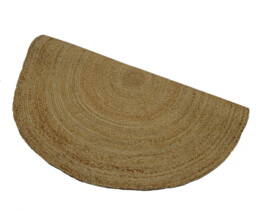 Amir Natural Jute Round Rug - thumbnail 2