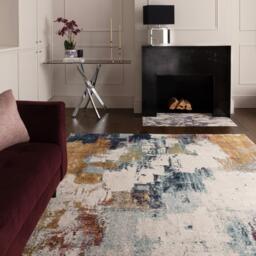 Ruddick Multicoloured Distressed Rug