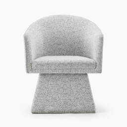 Vera Grey Fabric Accent Chair - thumbnail 4