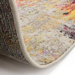 Furniturebox Haze Abstract Rug, Polypropylene in Beige/Blue/Red - Size: 120x170cm - thumbnail 7