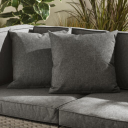 Orlando Grey Rattan & Grey 10 Seat Modular Garden Sofa - thumbnail 4
