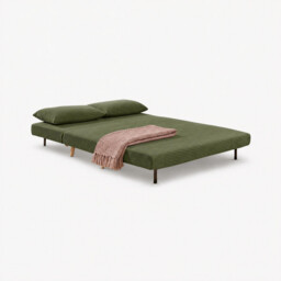 Bobby Green Jumbo Corduroy Folding Double Sofa Bed - thumbnail 3