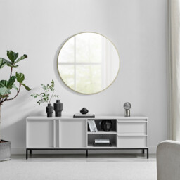 Svit Off White 2 Door and 2 Drawer Storage TV Stand - thumbnail 2
