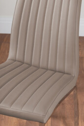 Adley Grey Concrete Effect Storage Dining Table & 4 Isco Chairs - thumbnail 2