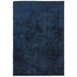 Selby Navy Blue Shaggy Rug - thumbnail 3