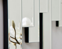 Crystalline Rectangle Modern Wall Mirror - thumbnail 3
