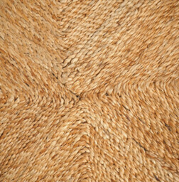 Carys Natural Jute Squares Rug - thumbnail 2