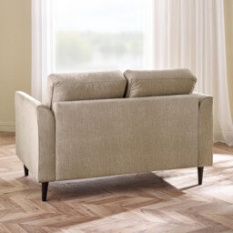 Logan Beige Fabric 2 Seater Sofa - thumbnail 3