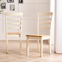 Salcombe Small Rectangular Wooden Table & 4 Whitby Dining Chairs - thumbnail 2
