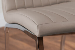 Kylo White Marble Effect Dining Table & 4 Isco Chairs - thumbnail 2