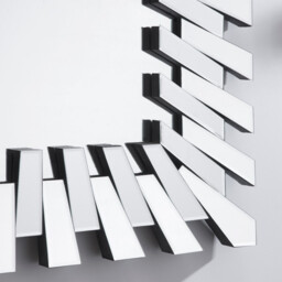 Starburst Rectangular Modern Wall Mirror - thumbnail 3
