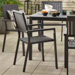 Dubai Grey Polywood 8 Seat Garden Dining Set - thumbnail 3