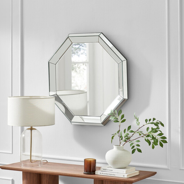 Roux Deco Style Medium Octagon Mirror - image 1