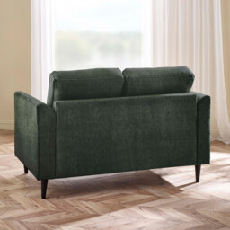 Logan Moss Green Fabric 2 Seater Sofa - thumbnail 3