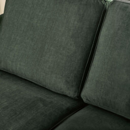 Logan Moss Green Fabric 2 Seater Sofa - thumbnail 4