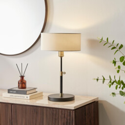Lucinda White & Black Table Lamp - thumbnail 1