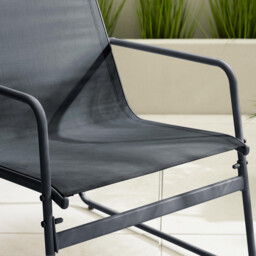 Naxos Grey 4 Seat Garden Sofa & Chairs Set - thumbnail 3