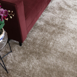 Selby Taupe Shaggy Rug - thumbnail 2
