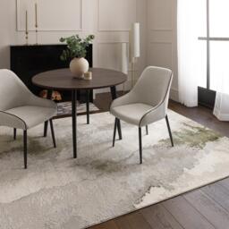 Zephyr Green Metallic Lustre Rug