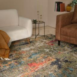 Prisma Abstract Multicolour Rug