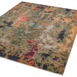 Prisma Abstract Multicolour Rug - thumbnail 3