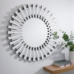 Starburst Round Modern Wall Mirror - thumbnail 4