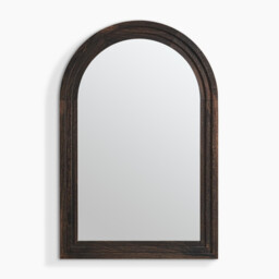 Liora Walnut Wood Full Length 120x80cm Arch Mirror - thumbnail 3