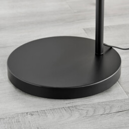 Holden Black Matte Metal Arc Standing Floor Lamp - thumbnail 3