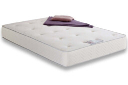 Azure Grey Solid Pine King Bed Frame + Windsor Mattress - thumbnail 3