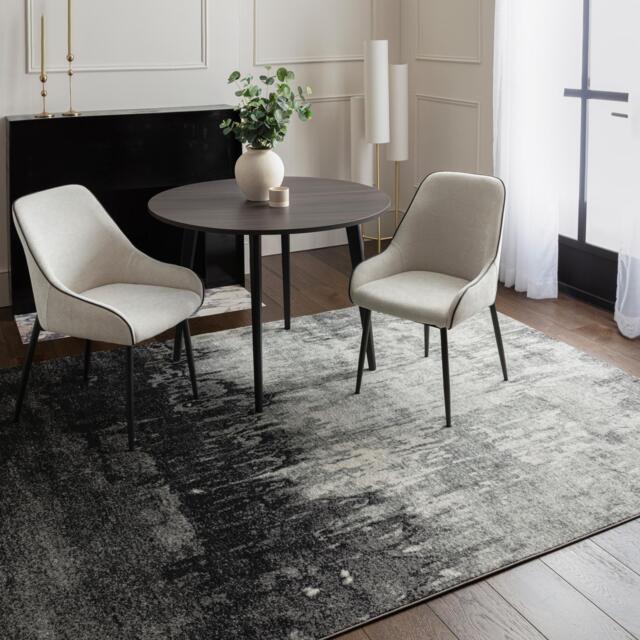 Ruddick Grey Distressed Rug - image 1