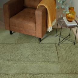 Rift Green Carved Arches Rug - thumbnail 2