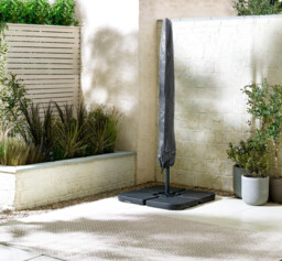 Cantilever Cream Square Garden Parasol Only (No Base) - thumbnail 3