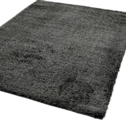 Selby Charcoal Grey Shaggy Rug - thumbnail 4