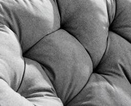 Furniturebox Garden Papasan Moon Chair, Rattan in Grey - Size: 114x85x104 cm - thumbnail 5