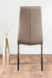 Adley Grey Concrete Effect Storage Dining Table & 4 Isco Chairs - thumbnail 3