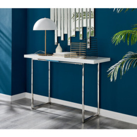 Kylo White High Gloss Console Table