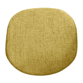 "Fusion Living Textured Olive Green Chelsea Side Chair Cushion "