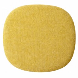 "Fusion Living Sunflower Yellow Chenille Chelsea Side Chair Cushion "