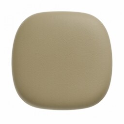 "Fusion Living Taupe PU Chelsea Armchair Cushion "