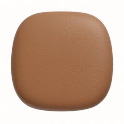 "Fusion Living Tan PU Chelsea Armchair Cushion "