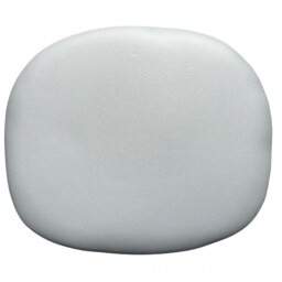 "Fusion Living *SPARE* Soho Light Grey PU Cushion for Fusion Living Soho Dining Chairs  "