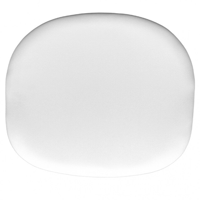 "Fusion Living *SPARE* Soho White PU Cushion for Fusion Living Soho Dining Chairs  "