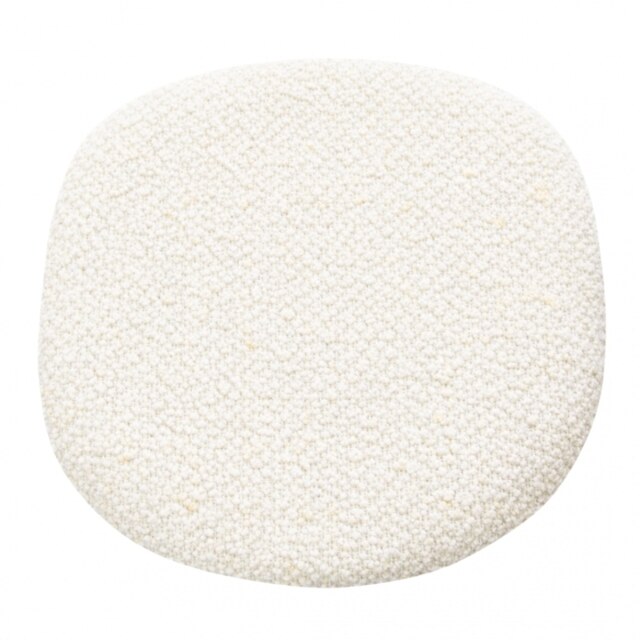 "Fusion Living Cream Boucle Chelsea Armchair Cushion "